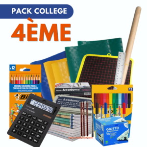 Pack Fournitures Scolaires 4ème