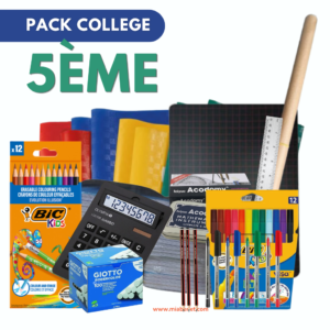 Pack Fournitures Scolaires 5ème