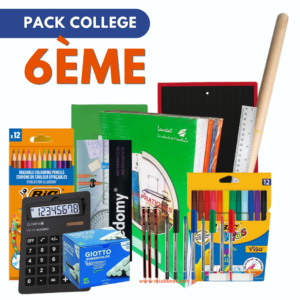 Pack collège classe de 6ème
