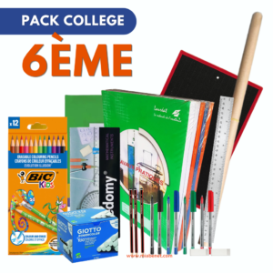 Pack collège classe de 6ème