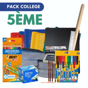 Pack Fournitures Scolaires 5ème