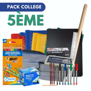 Pack Fournitures Scolaires 5ème